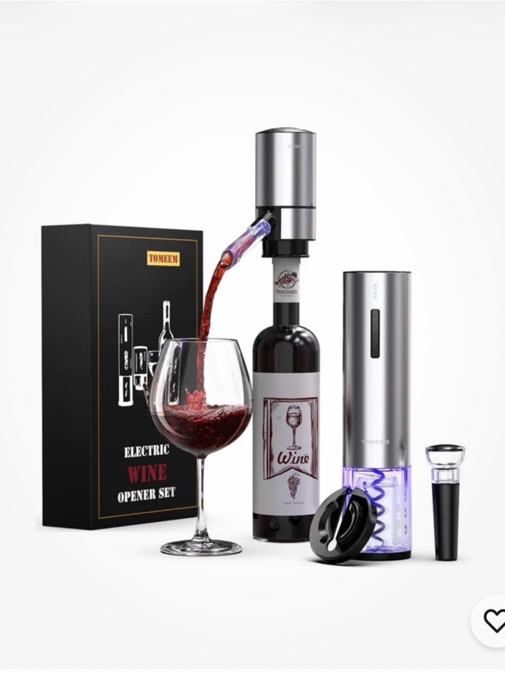 Electric Wine Opener Set - Picture 4 of 8